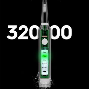 Newest Electric Toothbrush USB Charging Rechargeable Sonic Tooth Brush Waterproof Tooth Cleaner Adult Teeth Whitener With 4Pcs Replacement Head Dropshipping