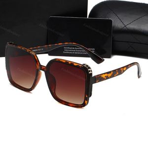 Óculos de sol Rectangle óculos de sol Designer óculos de sol mulheres Óculos quadrados LEOPARD Classic Trend Óculos de óculos de sol de grandes dimensões Driver Eyewear com estojo