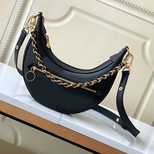 Loop Crossbody Bag Women Handbags Purse Shoulder Bags Genuine Leather Fashion Letters Removable Chain Strap Gold Hardware Armpit hobos Pouch Wallets