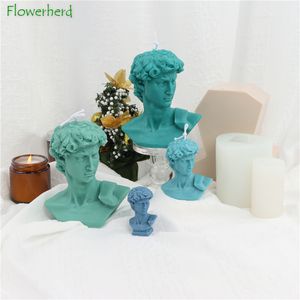 VELAS NORDIC SILICIC SILICONE David Candle Mold Diy Busto David David Candle Mold Soop Mold Castle