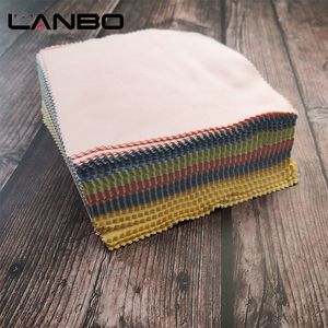 Lens giysileri lanbo 100pcs bardak kumaş mikrofiber temizleyici bezler temizlik gözlükleri lens giysi gözlüklü gözlük aksesuarları 230324