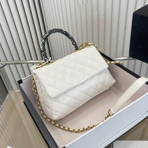 Frankrike Co Selzburg Kvinnor Crossbody Designerväska Kaviar Läder Matelass Kedja Stor Kapacitet Klassisk Flap Lyx Handväska Korthållare Handväska Birkin Multi Pochettes