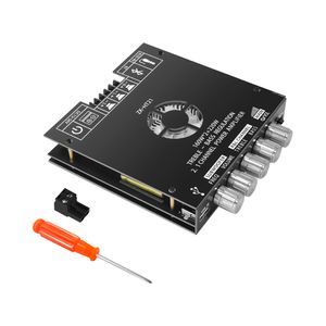 Novelty Items ZKHT21 21Channel TDA7498E Bluetooth Digital Amplifier Module High and Low Tone Subwoofer 160Wx2220W Board 230324
