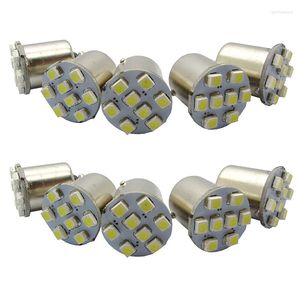50pcs AC 12V 1156 #89 Lager Bayonet Non Polarity 8smd Replacement Led Bulbs For Pinball Flipper Restore Games