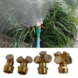 Spruzzatori Ugello di nebulizzazione Connettore per tubo flessibile regolabile Raccordo a spruzzo nebulizzatore in ottone Nebulizzatore Irrigatori d'acqua Teste Irrigazione da giardino P230310