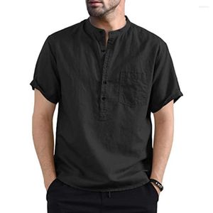 Camicie casual da uomo 2023 T-shirt di marca Camicetta da uomo giovanile con bottoni Top Moda da uomo allentato di alta qualità