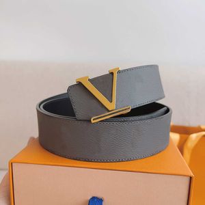 Toppdesigner Men Belt Classic Vintage Letter Buckle Women Leather Belt Wide 40mm Fashion Jeans Casual Belt med presentförpackning