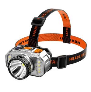 Mini lamp Rechargeable LED Headlamp Motorcycle Bicycle Cycling Headlight Outdoor Hunting Camping Flashlight Head Light Torch Lamps With USB battery