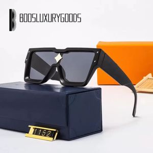 2023 Весенние новые дизайнерские солнцезащитные очки роскошные квадратные солнцезащитные очки Высококачественные ношения удобные онлайн -бокалы для знаменитостей.