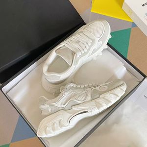 Luxo Brand B-East Men tênis sapatos de camurça treinadores de malha de couro perfeitos Desconto casual puner esportivo esportivo calçado de fábrica mista de materiais