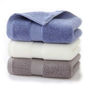 Towel 140g Combed Cotton Towels Set Solid Bath Soft Face For Adults Washcloths Highly Absorbent Bathroom