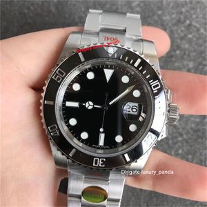Fashion Top quality men's watch SUB automatic mechanical watch 40mm CAL.3135 3235 movement 904L sapphire cola ring ceramic luminous diving green Wristwatches-1