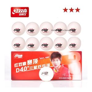 Table Tennis Balls Original 3 Star D40 Ball 3 STAR Seamed ABS Plastic Poly 3 STAR Ping Pong ITTF Approved 230324