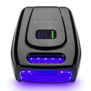 Nageltrockner Ankunft 96W wiederaufladbare Lampe Wireless Gel Polish Trockner Maniküre Maschine UV-Licht für s Cordless LED 230323