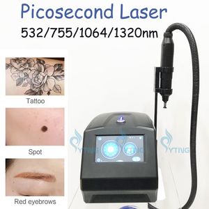 Professional Q Switch Nd Yag Laser Picosecond Tattoo Removal Machine Dark Spot Pigment Remove