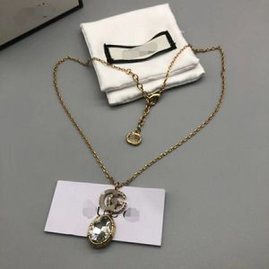 New Designer Necklace and Bracelet Choker for Unisex Letter Bracelets Gold Chain Supply High Quality Stainless Steel Charm Necklaces GN-008