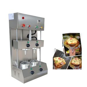 110V 220V Paraply Type Pizza Cone Commercial Automatic Cone Pizza Molding Machine till salu 3000W