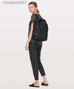 Designer Lululemens Moda Mulher Bag unissex Universal Moda Simples Versátil Compartimento Multi Capacidade de Backpack Backpack Bag Lulus Lemon
