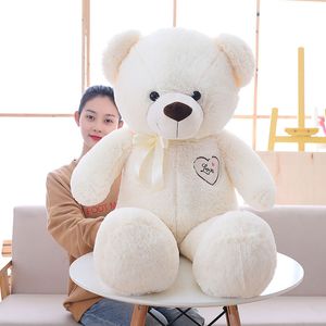 Muñecos de peluche 1 pieza 90 110 cm lindo oso de peluche juguetes con tachuelas muñecas encantadoras regalos para niñas niños cumpleaños regalo de Navidad 230323