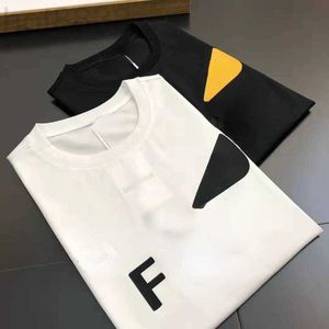 Мужская футболка дизайнерская футболка прилив бренд Fendishirt Fendit Футболка летняя маленькая монст