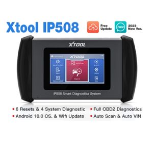 XTOOL InPlus IP508 OBD2 5 System Diagnostic Tools Car ABS SRS AT Engine Scanner with EPB Oil 6 Reset Auto VIN Online Free Update