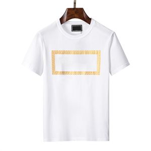 Designer Mens T Shirts Summer Trapstar Hot Stamping Printing Trend Pure Cotton Short Sleeve T-shirt för män och kvinnor andningsbar svett skjorta avslappnad topp M-3XL