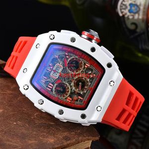 Fashion Luxury Brand Men's Watch Leisure Woman Women Watches Ace Sider Calendário Silicone 6 Pins Quartz Wristwatch Factory Sales 147