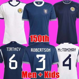 23 24 Scotland 150th anniversary Soccer Jerseys year Special TIERNEY ROBERTSON McTOMINAY McGREGOR DYKES ADAMS national team ARMSTRONG football shirt uniforms