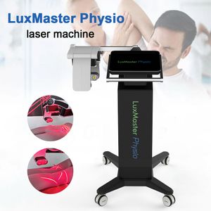 Luxmaster Physiotherapy Machine With 10pcs Diodes Cold Lasers 360 Degree Rotating Scanning For Pain Relief Arthritis Tennis Elbow Luxmaster Physio Equipment