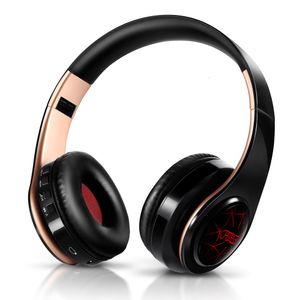 Cell Phone Earphones arrival LED breathing lights wireless bluetooth headphone mobile headset support computer tablet heavy bass 230324