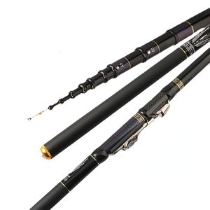 Boat Fishing Rods High Carbon Material Ultra-light Hard Fishing Rod Telescopic Rod Can Be Adjusted In 3 Sizes Ocean Rock Fshing Strong Hand Rod 230324