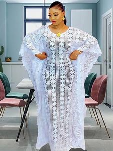 Etnik Giyim Kadınlar İçin Afrika Elbiseleri Zarif İçi Çıkış Müslüman Moda Abayas Dashiki Robe Kaftan Uzun Maxi Elbise İki Parça Setleri 230324