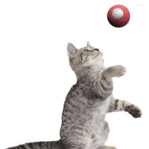 Cat Toys Moving Indoor Automatic Wicked Ball Bouncing Rolling Interactive Toy Self Rotating