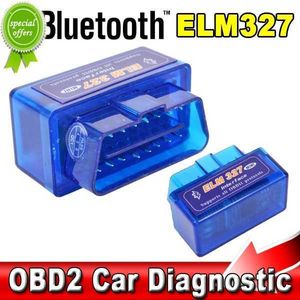 Mini Bluetooth ELM327 Fahrzeugdiagnosegerät V2.1 V1.5 Auto OBD2 Scanner Codeleser Werkzeug Auto Diagnosewerkzeug Super MINI ELM 327