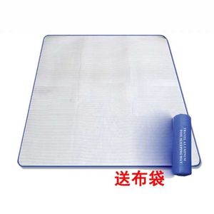 Outdoor Pads Damp-proof mat Aluminum film Damp-proof mat Outdoor camping portable mat Picnic mat Picnic cloth J230324