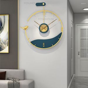 Wanduhren Nordic Metall Uhr für Wohnzimmer Möbel Dekoration Haushalt kreatives Design gehobene dekorative