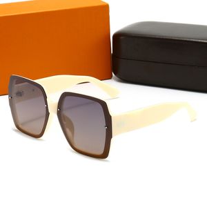 Square sunglasses Women Fashion Designer Sunglasse Man Women Sun Glasses Classic Vintage UV400 Outdoor with box 5 colors