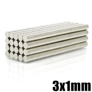 500Pcs 3x1 Mini Small Round Magnets 3mm*1mm Neodymium Magnet Dia 3x1mm Permanent NdFeB Super Strong Powerful Magnets 3*1 mm