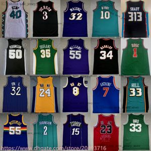 1996 All-Stars Basketball Jersey Classic Retro Charles Barkley Shawn Kemp David Robinson Hakeem Olajuwon Jerseys Retro Garnett Anthony Frazier Bernard Ewing