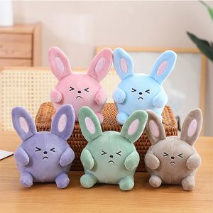 Påskdekompression Plush Dolls Toy Rabbit Children Press Plush Toy Vent Decompression Ball Gift