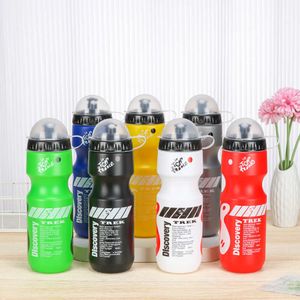 butelka z wodą 1PC 750 ml butelka sportowa duża pojemność przezroczystą czapkę przenośną na zewnątrz kemping sportowy rowerowe butelki z butelką do rowerów wodnych p230324