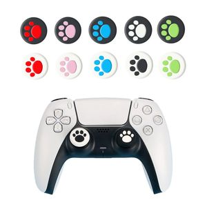 Silicone stick Cap Cover Analog Thumb Stick Grips for PS4 PS5 XBOX ONE 360 Switch Pro Controller Cat Claw Paw style Thumbstick Caps DHL FEDEX EMS FREE SHIP