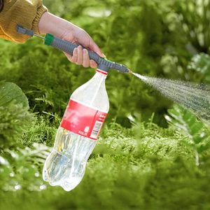 Pompa ad aria ad alta pressione Spruzzatore manuale Spruzzatore per bottiglie di bevande Ugello regolabile Strumenti per l'irrigazione del giardino agricolo