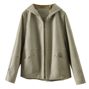 Kvinnors jackor Luxury Sheepskin Leather Jacket Kvinnor Högkvalitetsfickor Dragkedja Huven hela säsongen Casaco Feminino Inverno Batwing Sleeve 230324