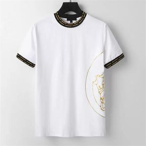 Fashion Luxury designer Men's Mens T Shirts Shirt Short Sleeve Loose Summer Solid Half Sleeve T-shirt Casual Men's Tops Asian Size M-3XL