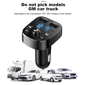 Car Kit FM Transmitter Bluetooth Audio Dual USB Car MP3 Player autoradio Handsfree Car Charger 3.1A Fast Charger Car Accessories