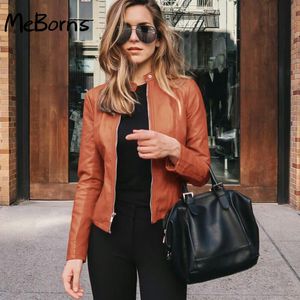 Women's Suits & Blazers Selling Autumn And Winter Fashion PU Leather Suit Small Coat Women Clothing Jacket Blazer WomenWomen's