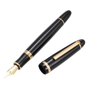 Fountain Pens Jinhao X850 Metal Pen Black Gold EF F NIB School Office Supplies Ink Present Stationery 230323