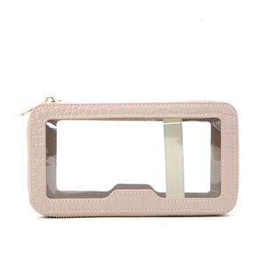 Cosmetic Bags Cases Leather Travel Cosmetic Bag Fashion Waterproof TPU Toiletry Bag Makeup Storage Organizer Clear PVC Wash Bag 230323