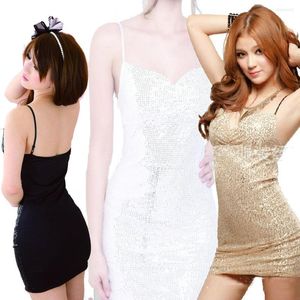 Casual Kleider Candiway Sexy Sommer Kleid Nacht Party Mini Kostüme Backless Solide Roben Vestidos Nachtwäsche Teddies